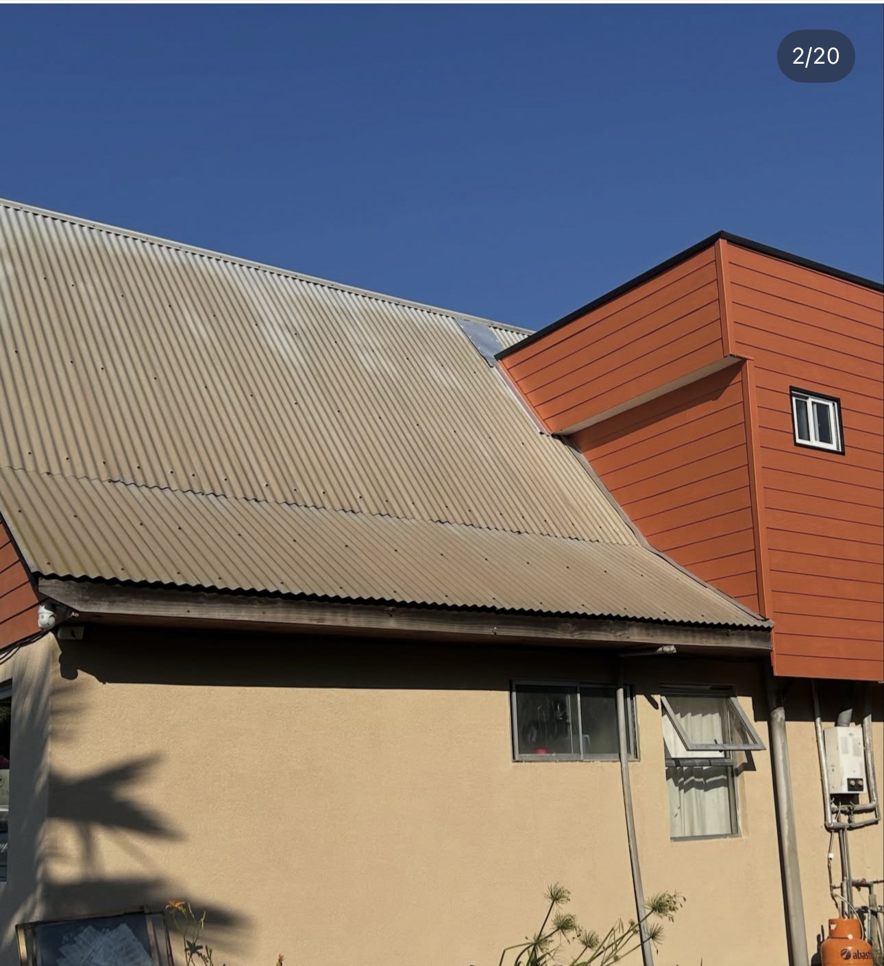 Cambio de techumbre y revestimiento exterior terracota, obra Conzama